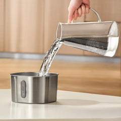 KittySpout water level indicator window allows easy refill monitoring.