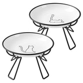 Kitwinney Ceramic Elevated Cat Bowls offer balanced feeding and neat presentation.