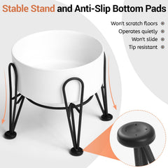 Kitwinney ceramic bowls are dishwasher safe and hygienic.