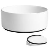 Kitwinney large dog bowl with nonslip base to prevent sliding during meals
