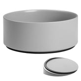 Kitwinney large dog bowl with non-slip base preventing sliding during meals.