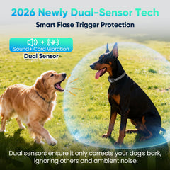 KJKZO bark collar offers 3 modes and 7 sensitivity levels for personalized training.