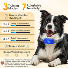 KJKZO bark collar charging port enables quick USB-C recharge.