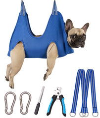 Kkiimatt 10-in-1 grooming hammock overview for at-home nail trimming