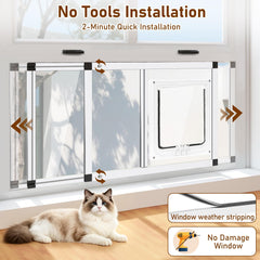 Klarana magnetic closure with four locks keeps wind and dust out.
