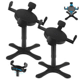 KMXASP elevated dog bowl stand with 15° tilt to promote comfortable feeding