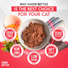 Know Better Premix being stirred with water for easy DIY meals.
