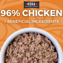 KOHA Chicken Pate close-up texture highlighting smooth paté