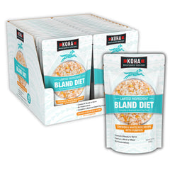 KOHA Pet Bland Diet for dogs with chicken and white rice supports easy digestion.