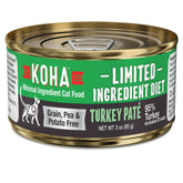 KOHA turkey pate cat bowl serve: moisture-rich, easy-to-digest cat meal