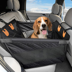 Kohree dog car seat cover with hard bottom for added durability and support.