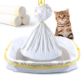 KONE cat litter box liners with durable material resist tears during use.