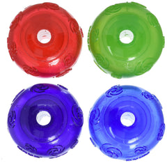 KONG Dog Squeezz Ball Medium with assorted colors for interactive fetch and squeak play