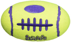 KONG green squeaker ball close-up highlighting nonabrasive cover