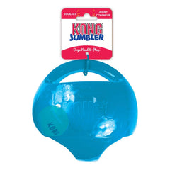 KONG Jumbler Ball rugged outdoor design for tough fetch sessions