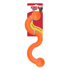 KONG Ogee Stick ready for tug and fetch play outdoors.