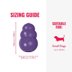 KONG Senior freeze-ready treat toy for extended challenge.