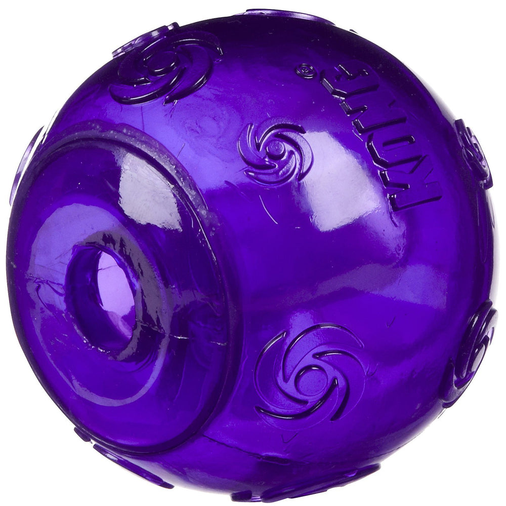 KONG Squeezz Ball X-Large front view for large dogs, ideal for interactive fetch