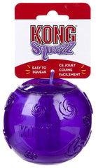 KONG Squeezz Ball X-Large side view ready for dynamic play and outdoor sessions