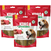 KONG Stuff'n Ziggies 3-pack small bundle for durable adult dog chewing