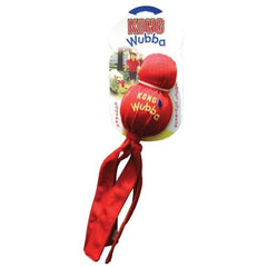 KONG Wubba Squeak Dog Toy Small Pack of 3 for interactive fetch and tug play