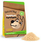 Konsyl Digestive Happiness dog psyllium powder bottle supports gut health.