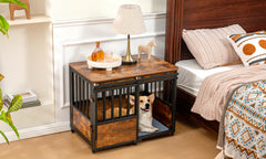 KOOPRO heavy-duty wooden kennel keeps its shape and stability