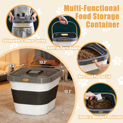 Koozuuyk heavy-duty metal base with anti-slip pads stays steady.
