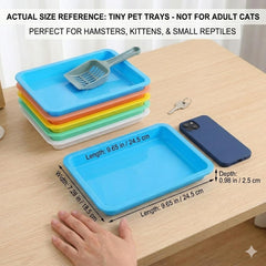 Koparion open-design litter box facilitates quick cleaning and daily use