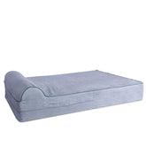 KOPEKS replacement cover in grey for XL jumbo memory foam bed, easy to swap.
