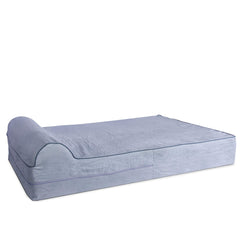 KOPEKS replacement cover in grey for XL jumbo memory foam bed, easy to swap.