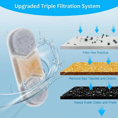 Kospetsin replacement sponge and brush pack for easy maintenance.