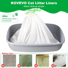 Kovevo reinforced edges withstand heavy litter loads and claws.