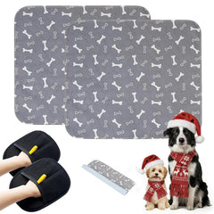 kovziorx 2pc puppy pads packaging highlights reusable, durable protection.