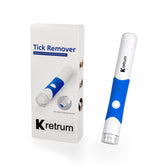 Kretrum Tick Removal Tool Pen top view highlights compact design for easy carry
