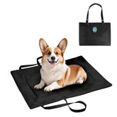 Kritter Planet dog bed folded compact for easy travel and storage