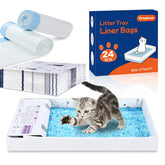 KropBom 24-pack liners packaging for easy disposal and tidy cleanup
