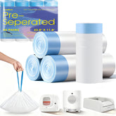 KropBom 80-count bags for automatic litter box disposal, quick and tidy.