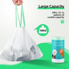 KropBom heavy-duty LDPE liners resist tearing for reliable waste containment.