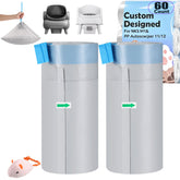 KropBom 60 count litter box liners packaging ready for NeakasaM1 compatibility.