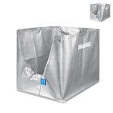 KropBom Type-F liner with hook gasket for secure fit and easy disposal