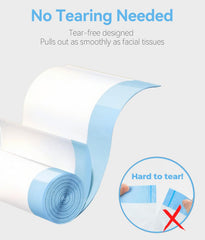 KropBom pre-separated liners prevent tearing during bagging to reduce mess.