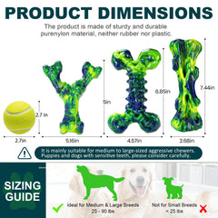 Kseroo durable toy with textured ends to aid paw-friendly grip.