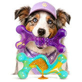 Kseroo indestructible dog chew toy 400g in a 2-pack for powerful chewers.