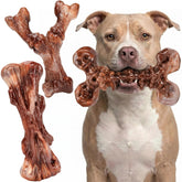 Kseroo bacon-flavored indestructible dog bone for aggressive chewers, durable playtime