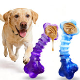 Kseroo indestructible toy bone for aggressive chewers, durable design for long-lasting play