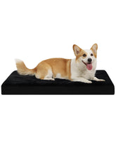 KSIIA Orthopedic Dog Bed with egg crate foam for joint support and comfort