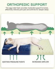 KSIIA dog bed waterproof cover closeup protects foam