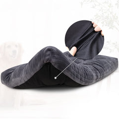 KSIIA machine-washable dog kennel bed stays clean after multiple washes.