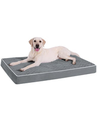 KSIIA large dog bed with crate-ready waterproof cover for dry, hygienic rest.